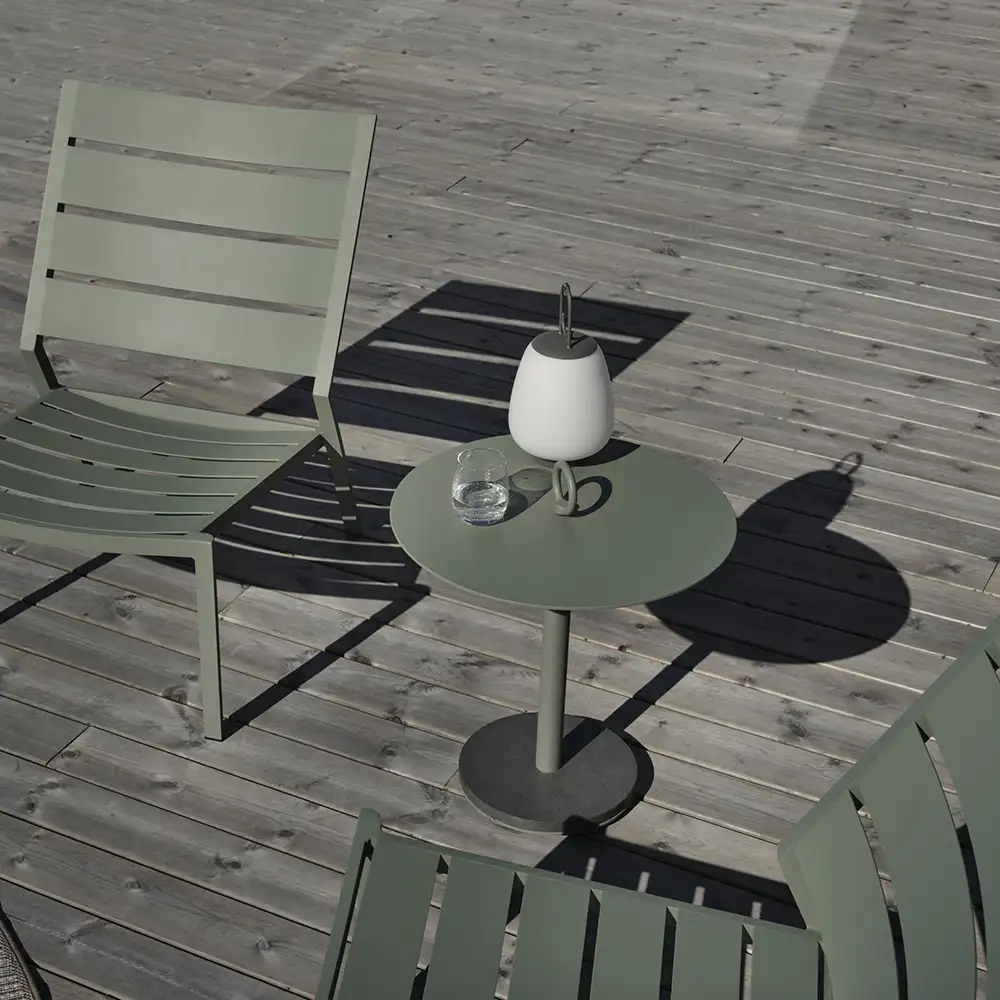 Niobe sivupöytä 50 cm dusty green Brafab