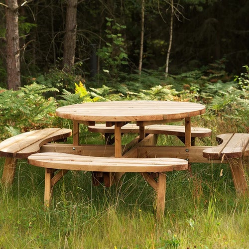 Hasselbro piknik-setti kyllästetty vihreä 