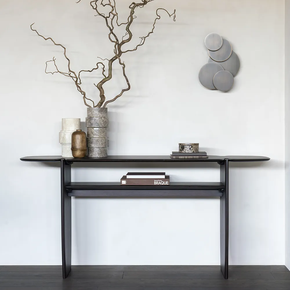 PI Konsolipöytä 160x40 cm Mahogany