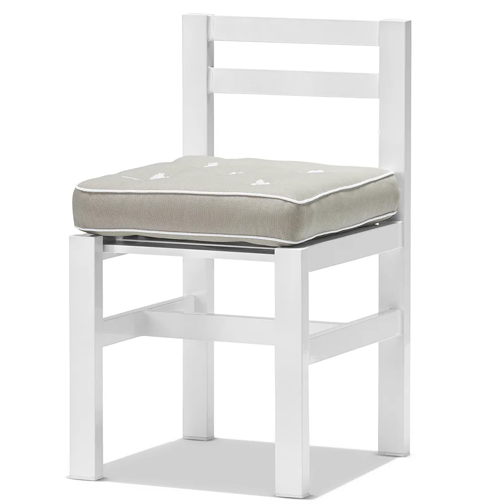 Tuoli Alumiini valkoinen 