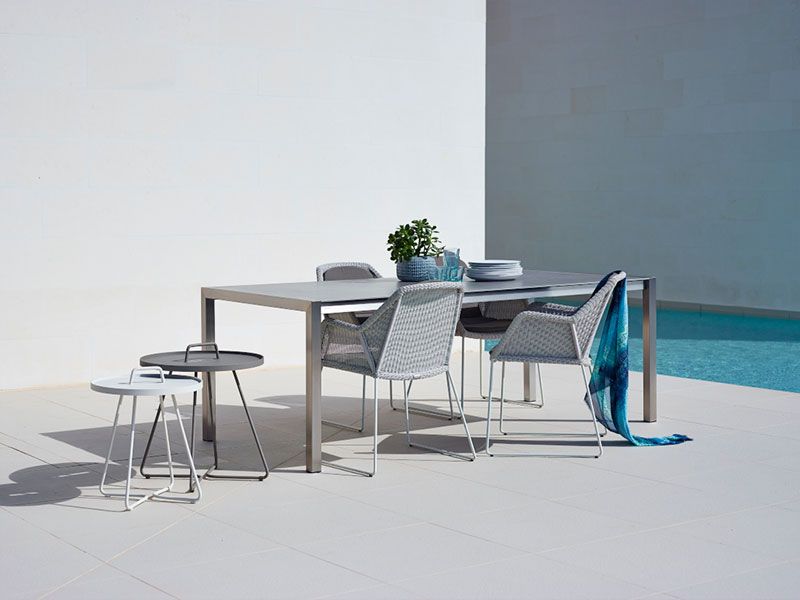 Breeze Käsinojalliset tuoli valkoinen