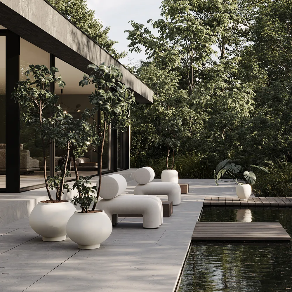 Foku nojatuoli - Warm Ash