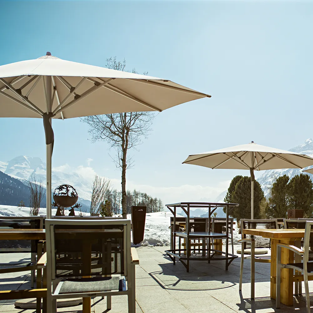 Fortero 350 cm aurinkovarjo alu Cat.5 600 Wave