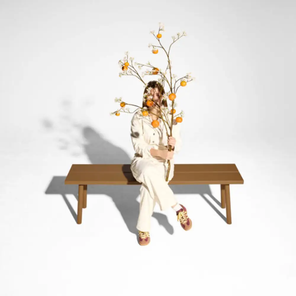 Fred's bench ulkopenkki mochaccino