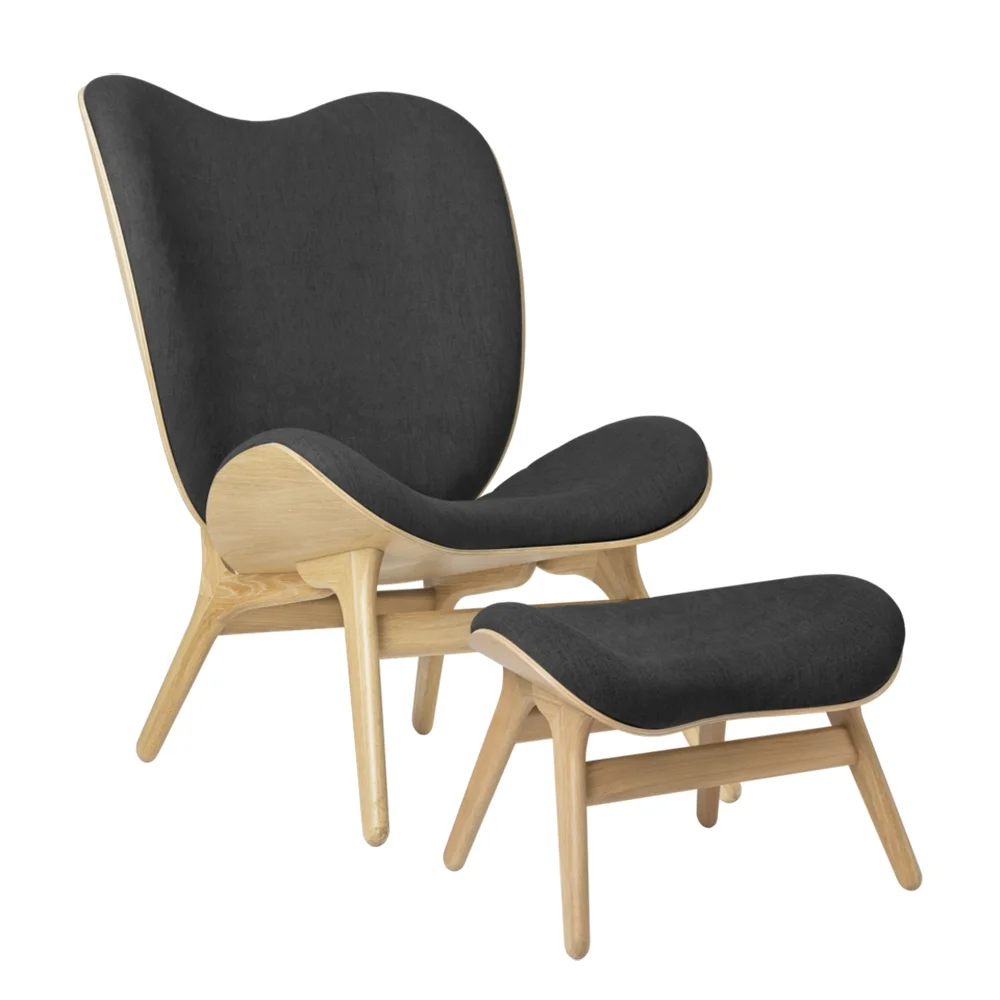 A Conversation Piece Ottoman Rakkaus Oak/Shadow