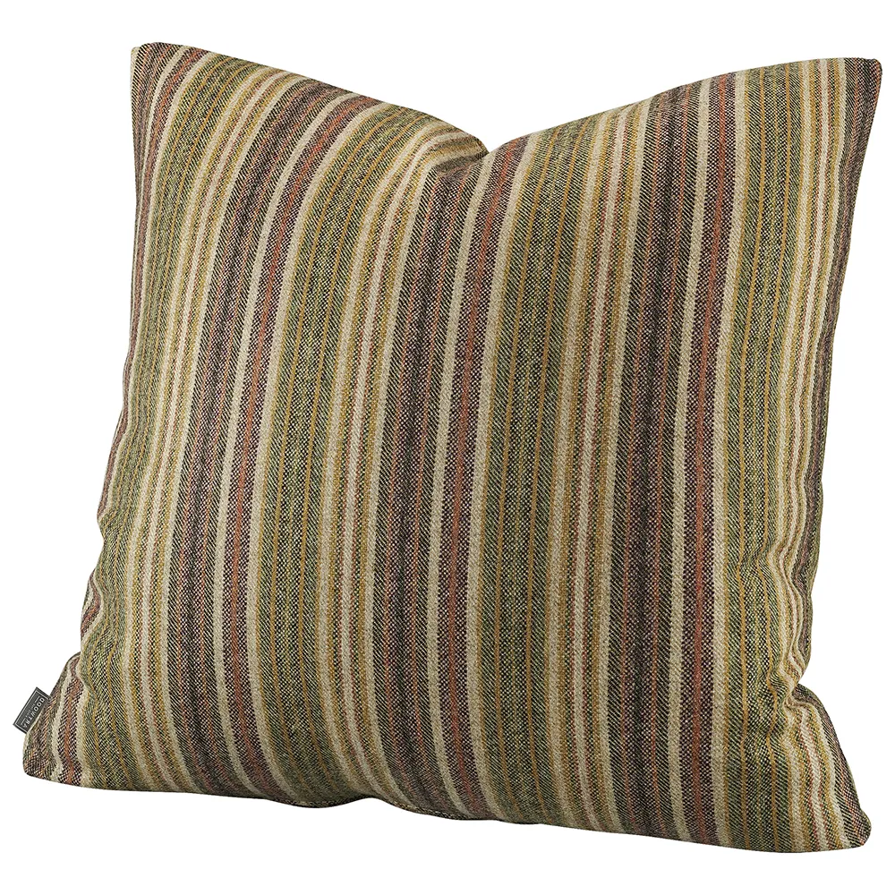 Glensdale Stripe Olive tyynynpäällinen 50x50 cm