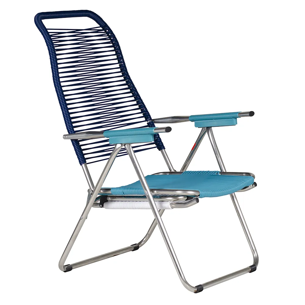 Spaghetti aurinkotuoli pop blue/turquoise/white/turquise alumiini