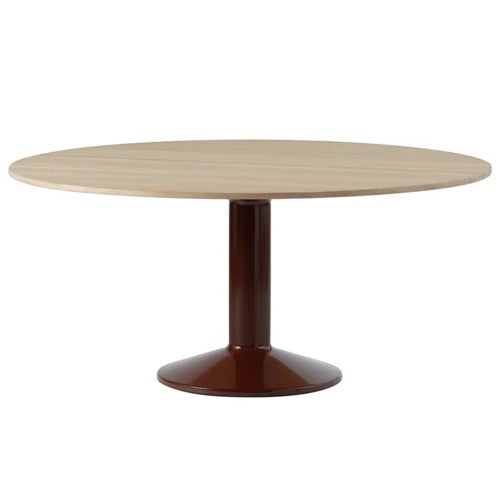 Midst ruokapöytä 160 cm - Oiled Oak Dark Red