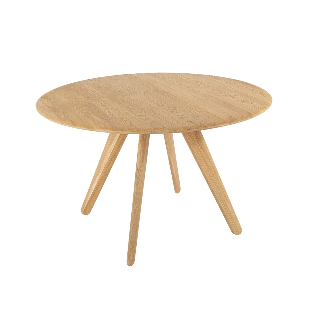  Laatta pyöreä pöytä 120cm luonnollinen