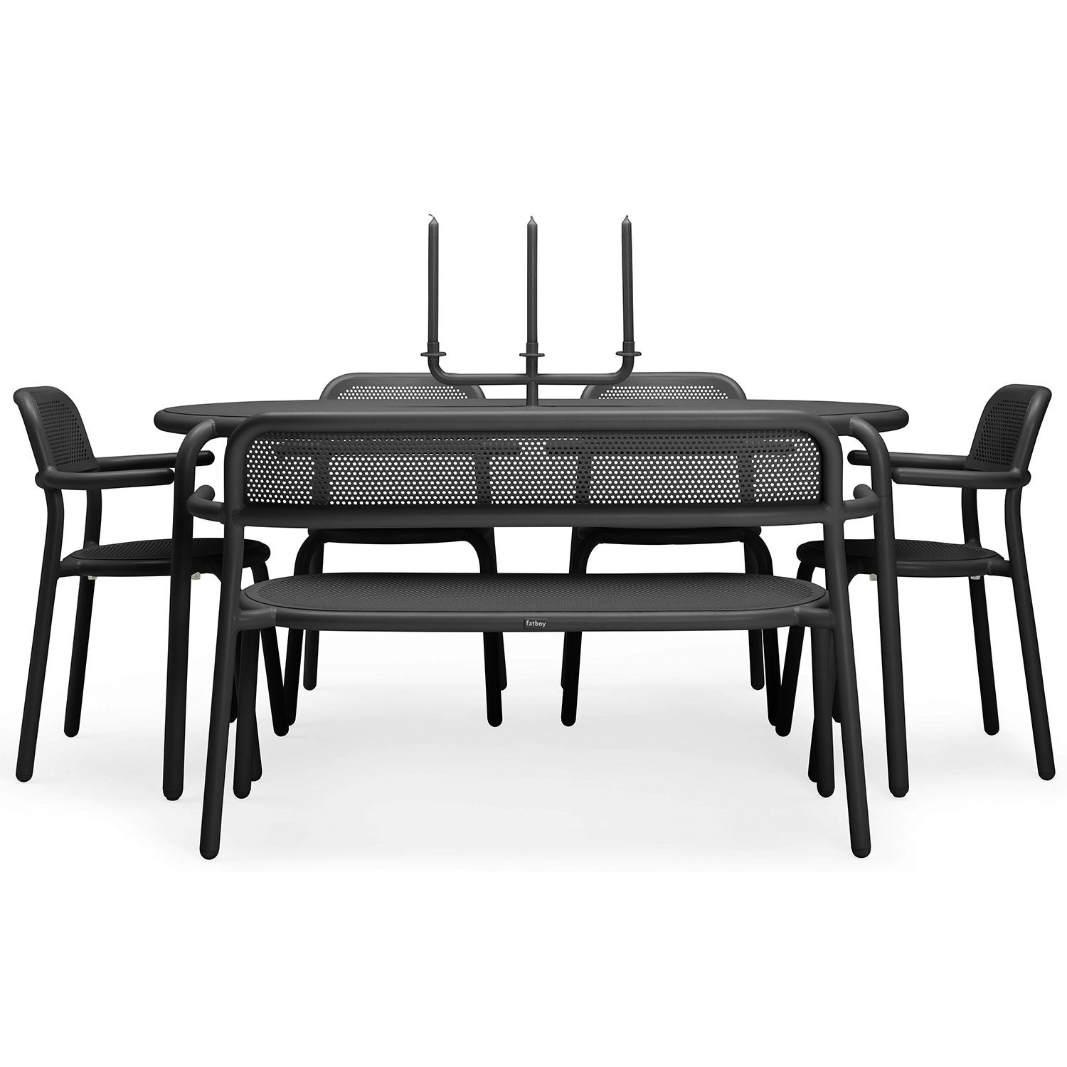 Toní tavolo ruokapöytä anthracite 