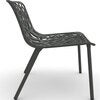 Forest loungenojatuoli Metallic Grey