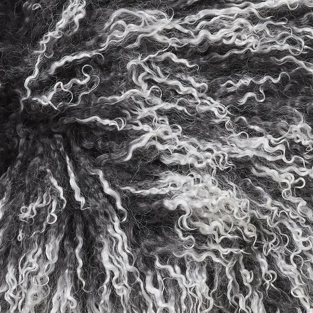 Shansi Tyynyliina 40x40 cm Grey Snowtip