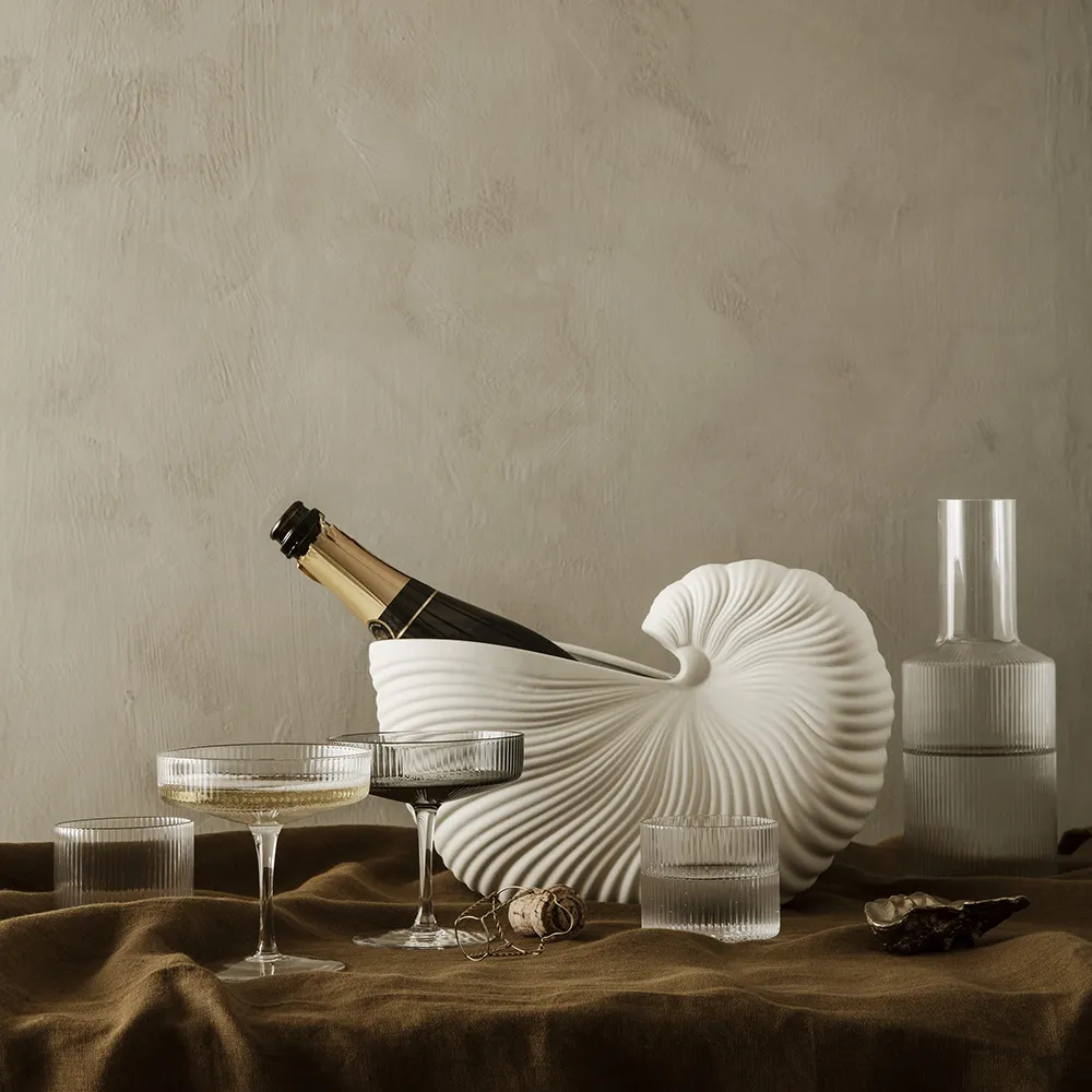 Ripple Samppanjalasit 2 kpl - Clear