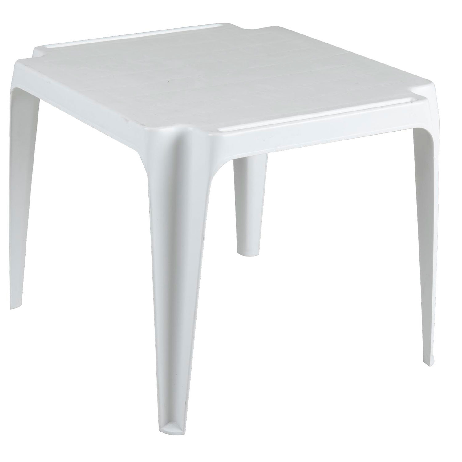 Brafab Olle pinottava pöytä 50 x 55 cm valkoinen muovi Brafab