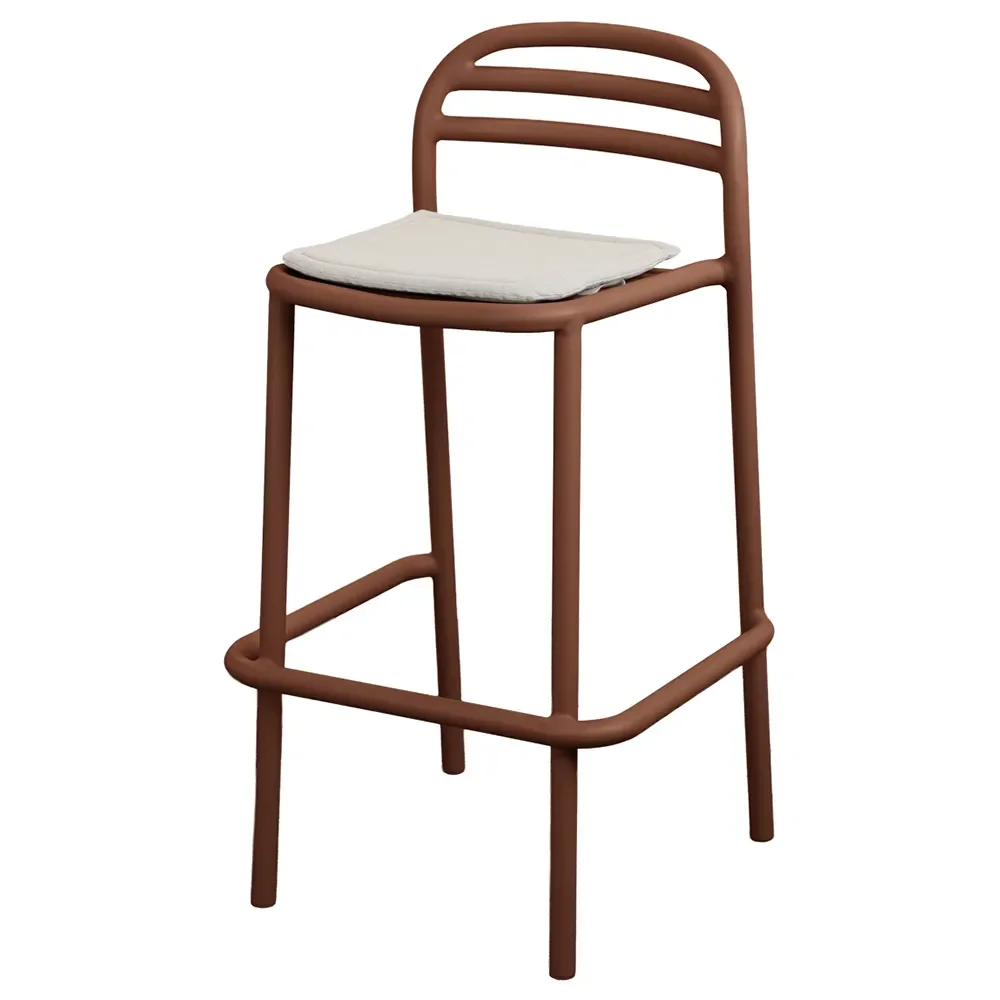 Bliss bartuoli, pinottava Desert red, aluminium