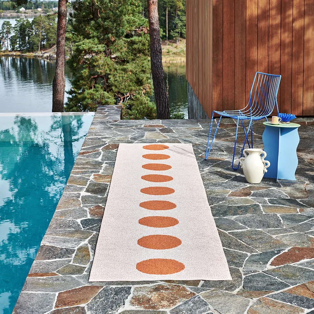 Vera Pop matto Pale Orange/Pearl Pink 70 x 120cm