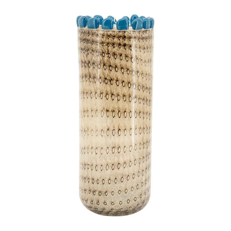 Dapple maljakko 10x10x28,5 cm lasi multicolour