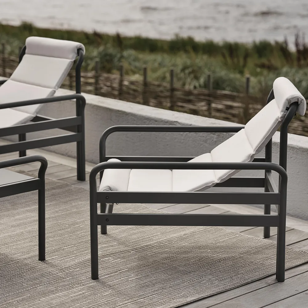 Sling nojatuoli Antrasiitti/Vanilla