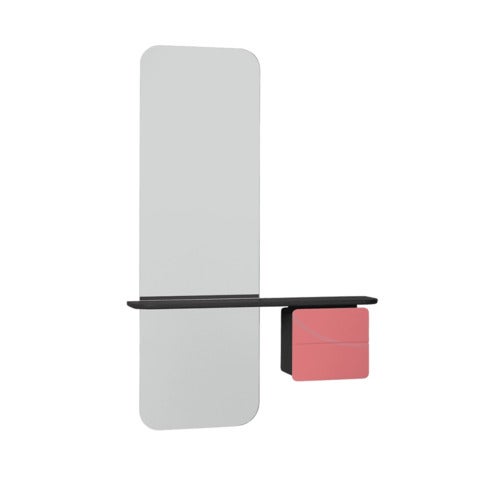 One More Look Peili musta tammi/ Nuance Rose
