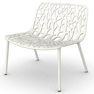 Forest loungenojatuoli White 