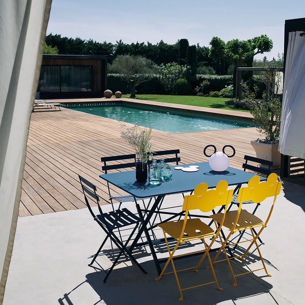 Bistro taulukko 97 x 57 cm Acapulco blue