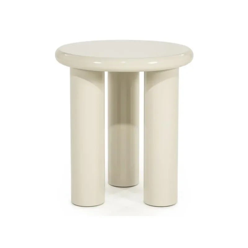 Side table Bloop - beige 45x45x50 cm