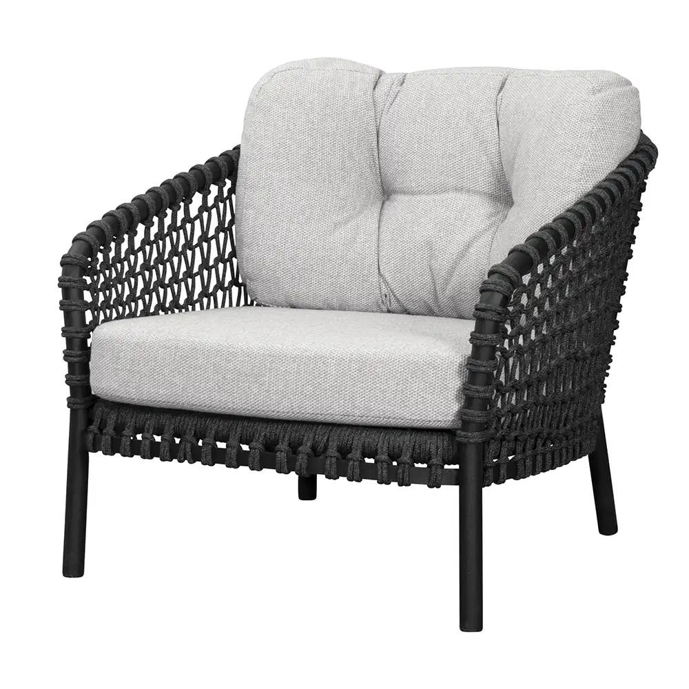 Ocean tyynysarja lounge-nojatuoliin Light brown, Wove