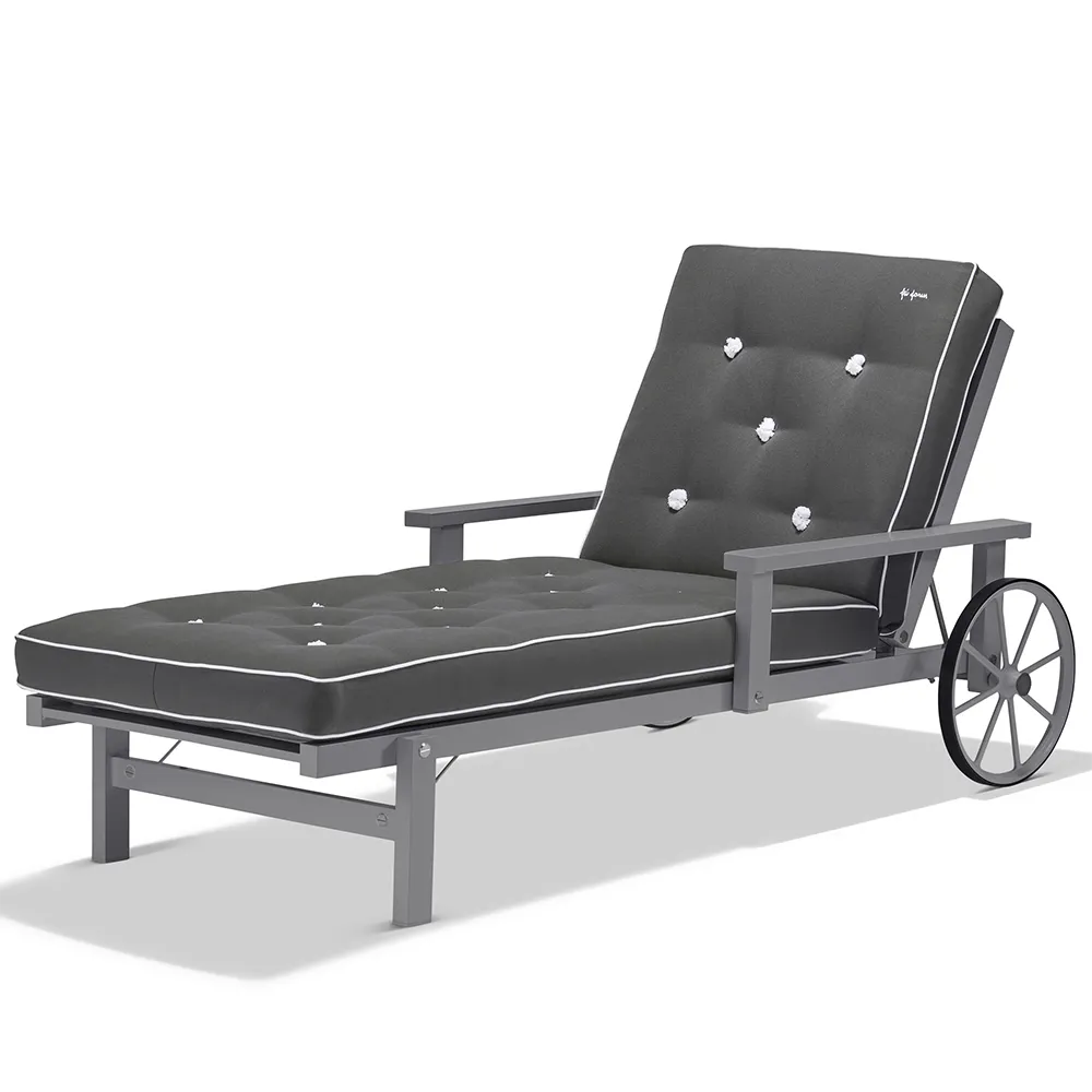 leposänky Alumiini harmaa 