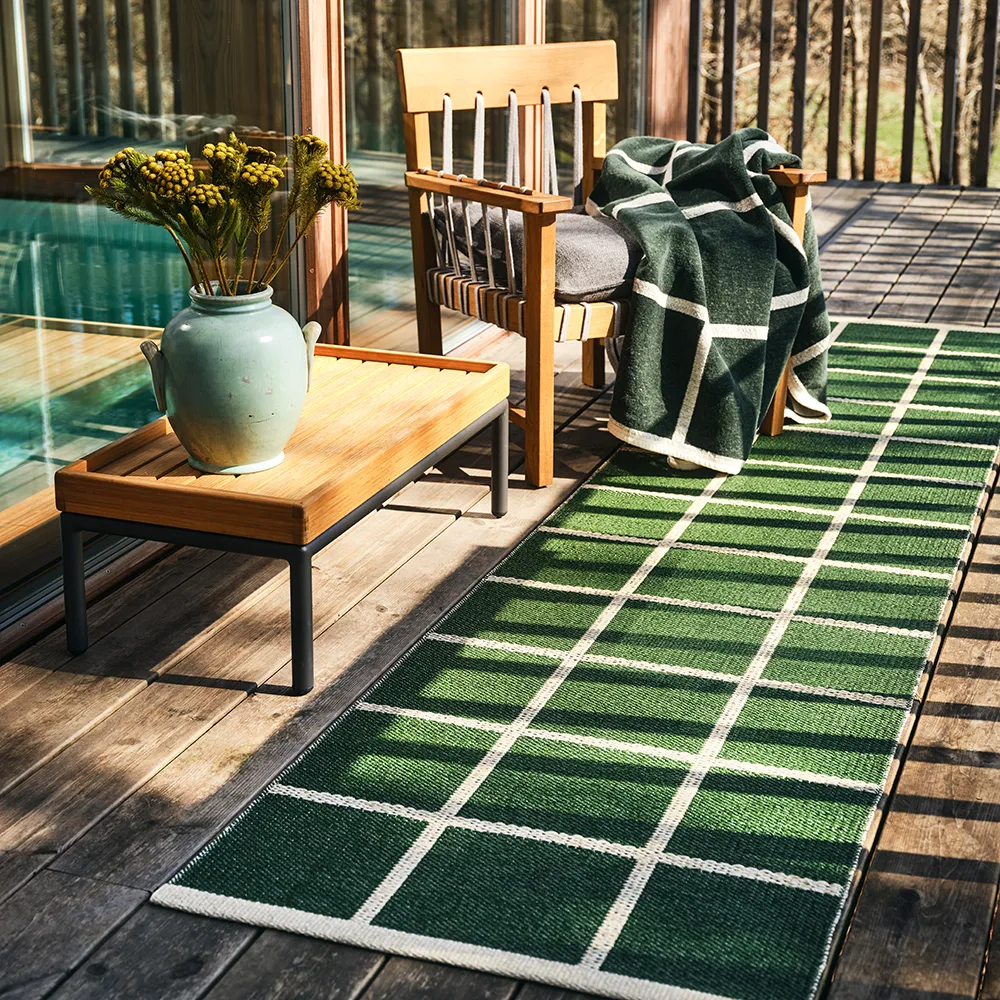 Kudottu Matto Criss Leaf 70x300 cm