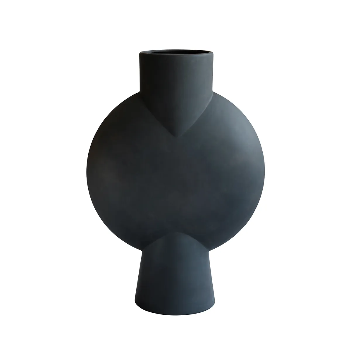 Käsinmaalattu maljakko Sphere Bubl Giant Coffee H100 cm