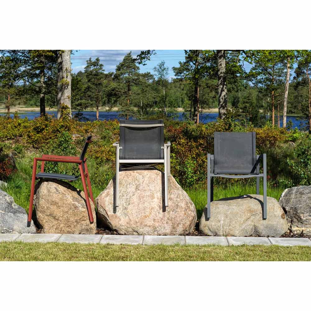 Delia & Nimes ruokailuryhmä textilene Brafab