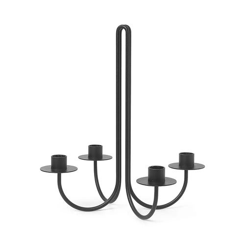 Kynttelikkö Sway Black