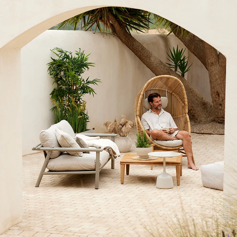 Sticks 2 istuttava sohva Taupe