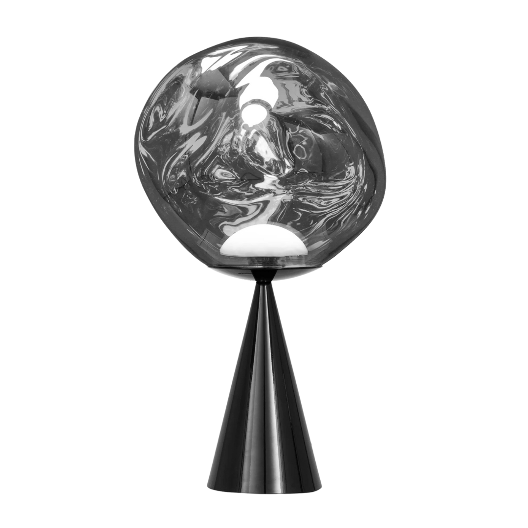 MeltPöytälamppu Silver LED