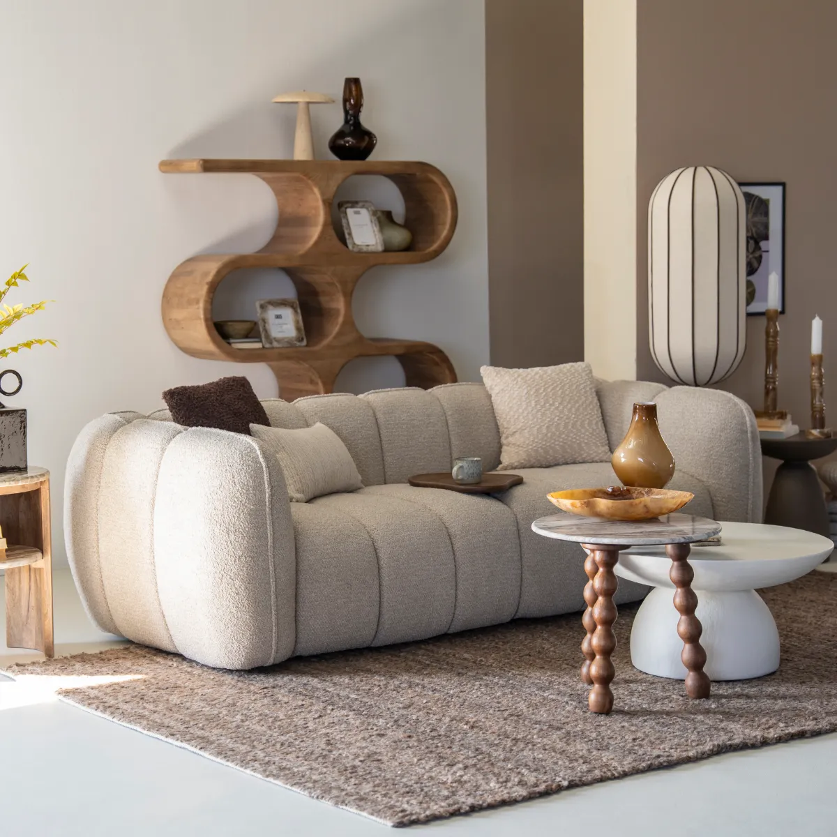Matto Nami 190x290 cm Brown