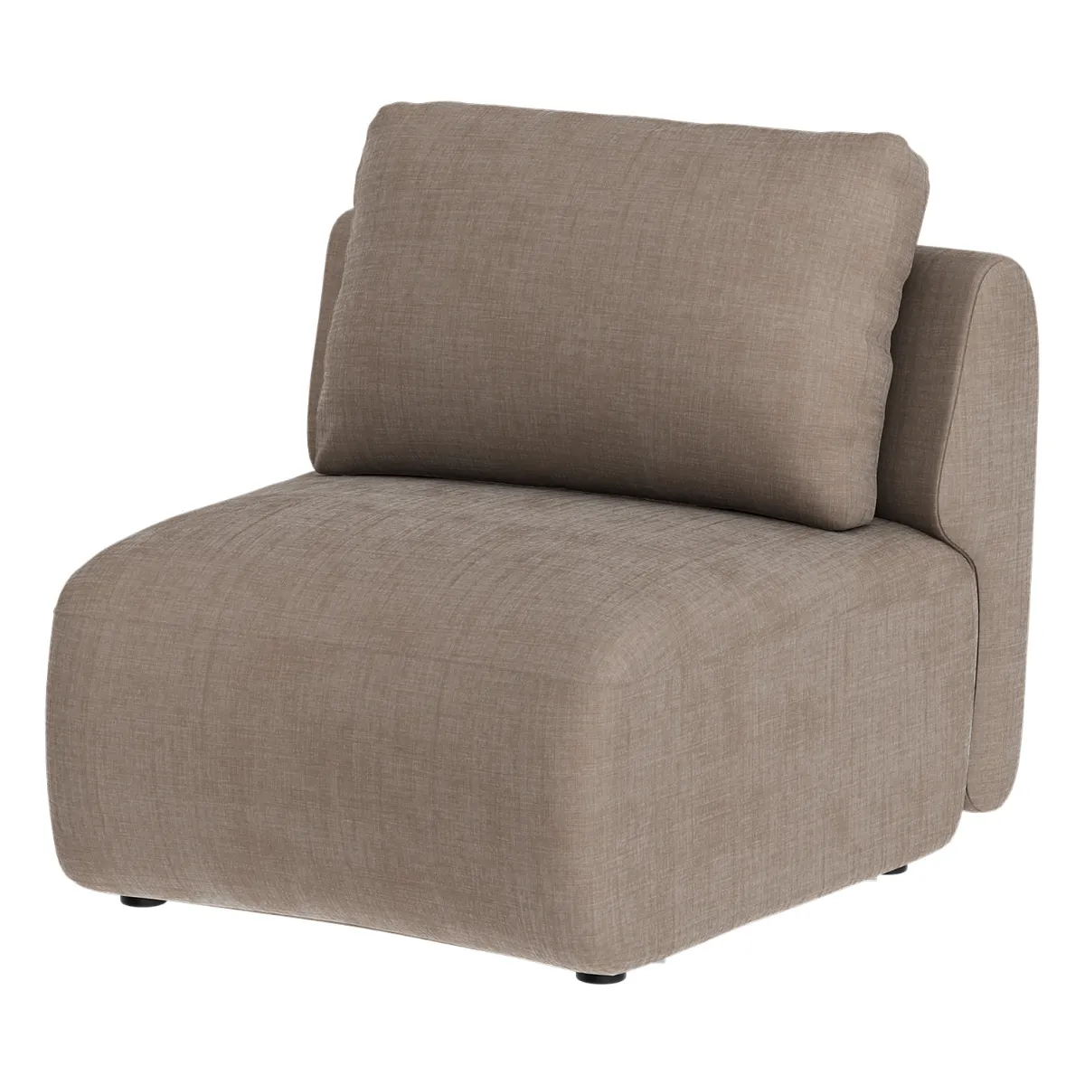 Artwood, Dixon pyöristetty keskimoduuli Gabby taupe