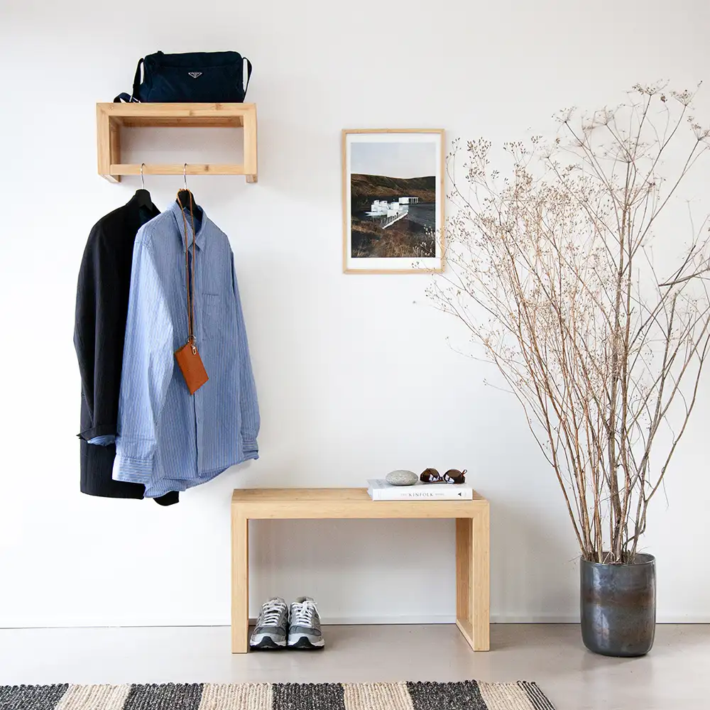 Rib Hattuhylly 45 cm Bambu 