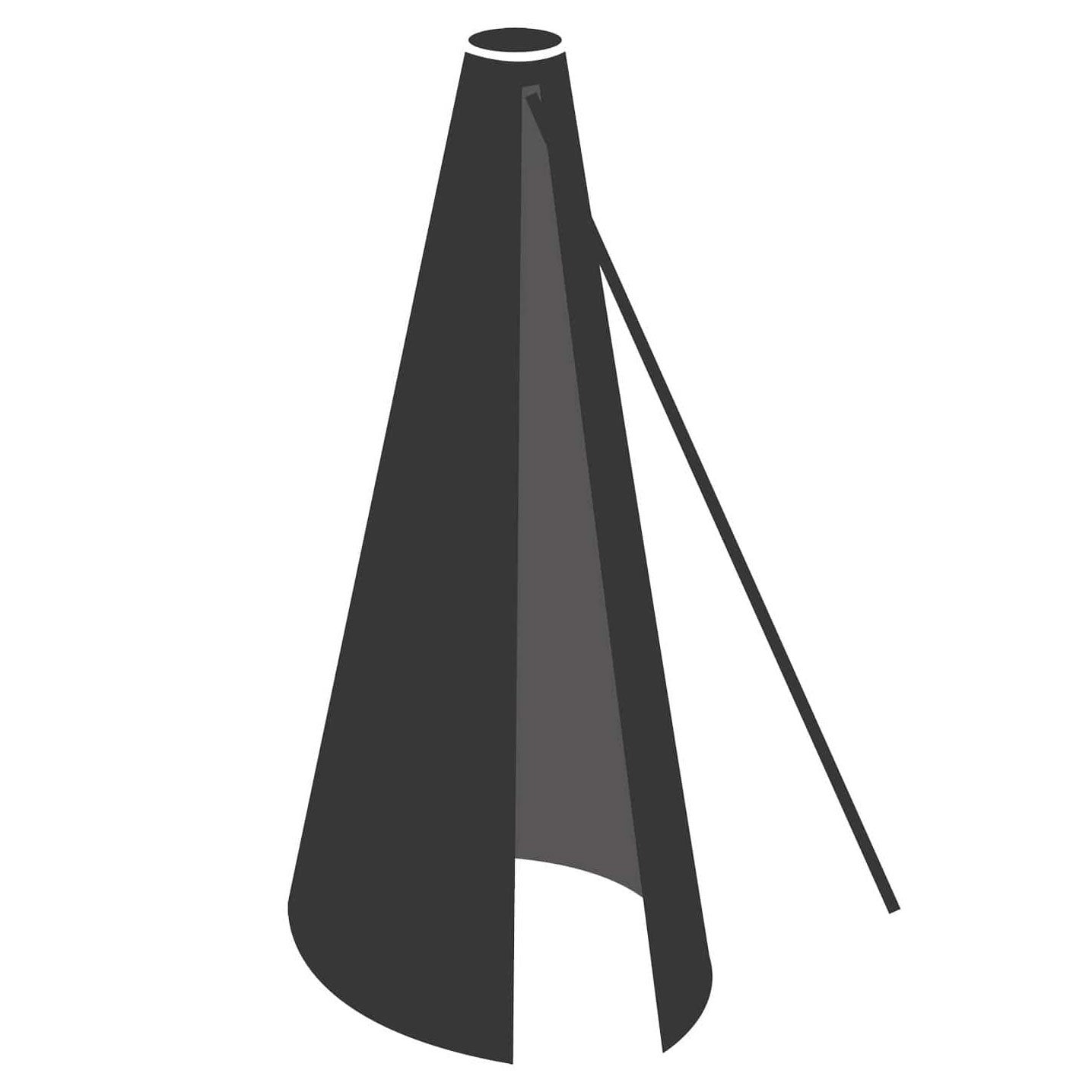 Aurinkovarjonsuoja Hyde-parasolille 300x400 cm 