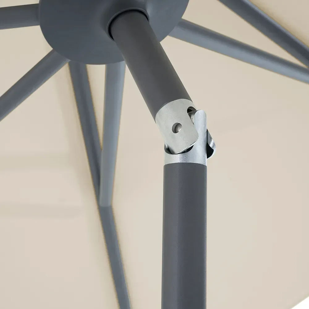 Twist parasoll 210x150 cm anthracite Cat.5 805 Walnut