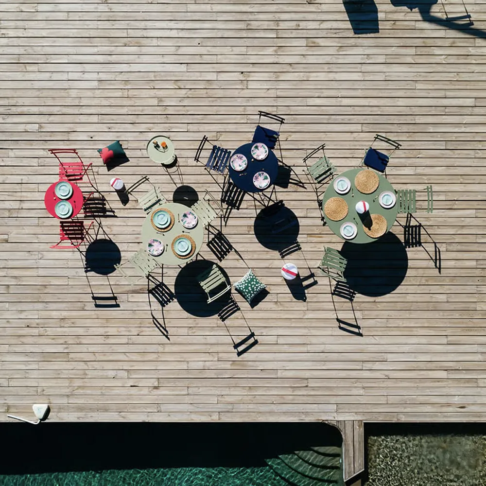 Bistro taulukko 117 cm Latte beige