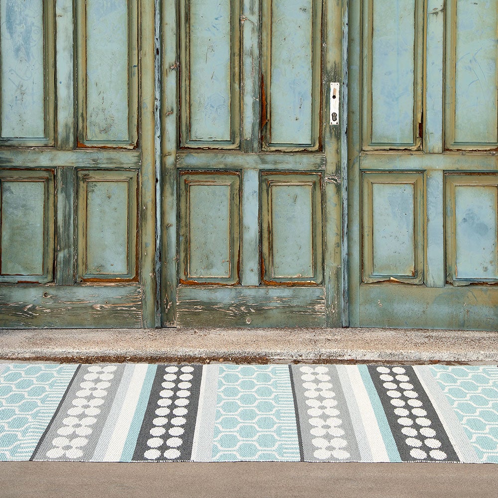 Asta matto 70x270 cm pale turquoise 