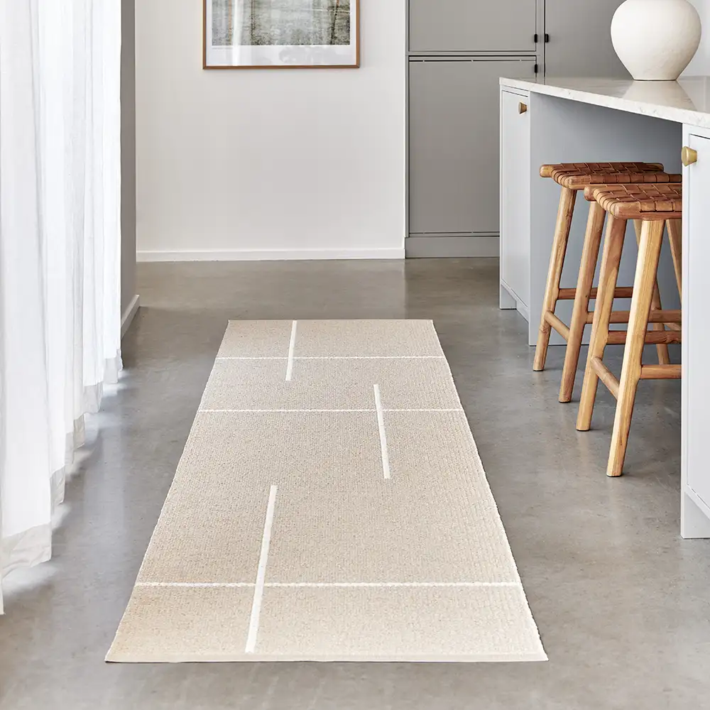 Fred matto 70x180 cm beige / vanilla 