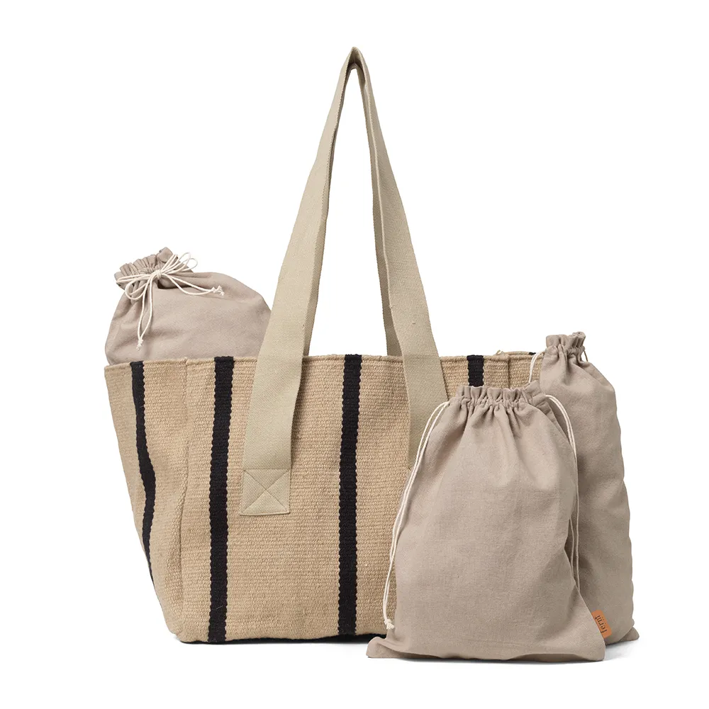 Yard Picnic Bag - Sand/Black