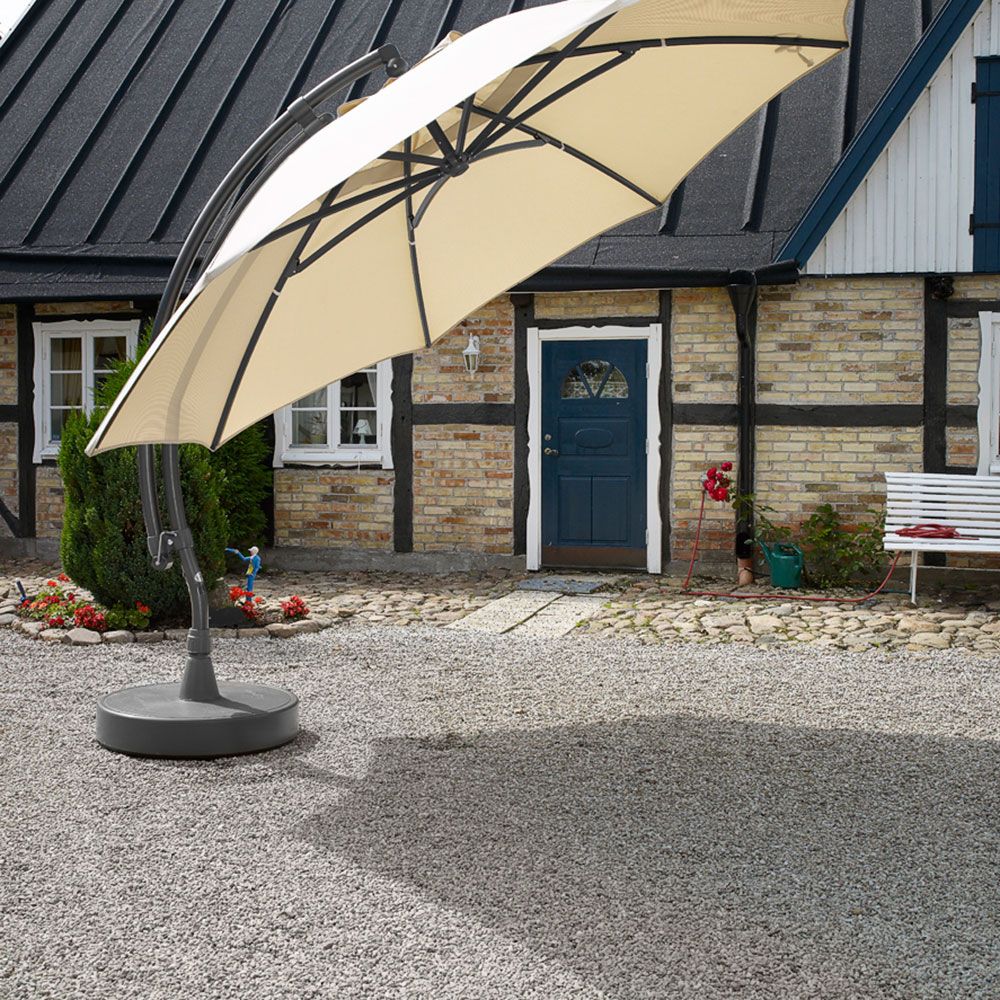 Easy Sun riippuva aurinkovarjo 375 cm antrasiitti Brafab