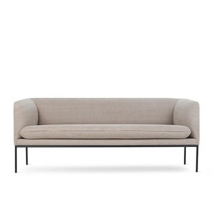 Sohva 3-Hengen Turn Cotton Linen Natural