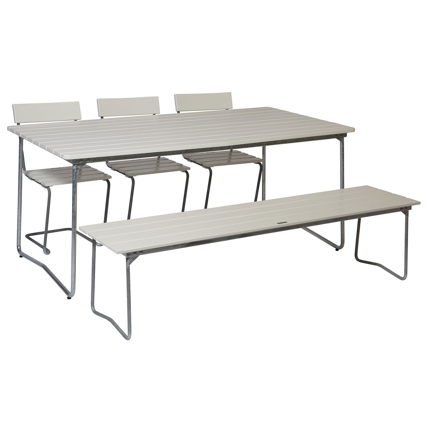 Penkki 9 valkolakattua tammea Grythyttan Stålmöbler 