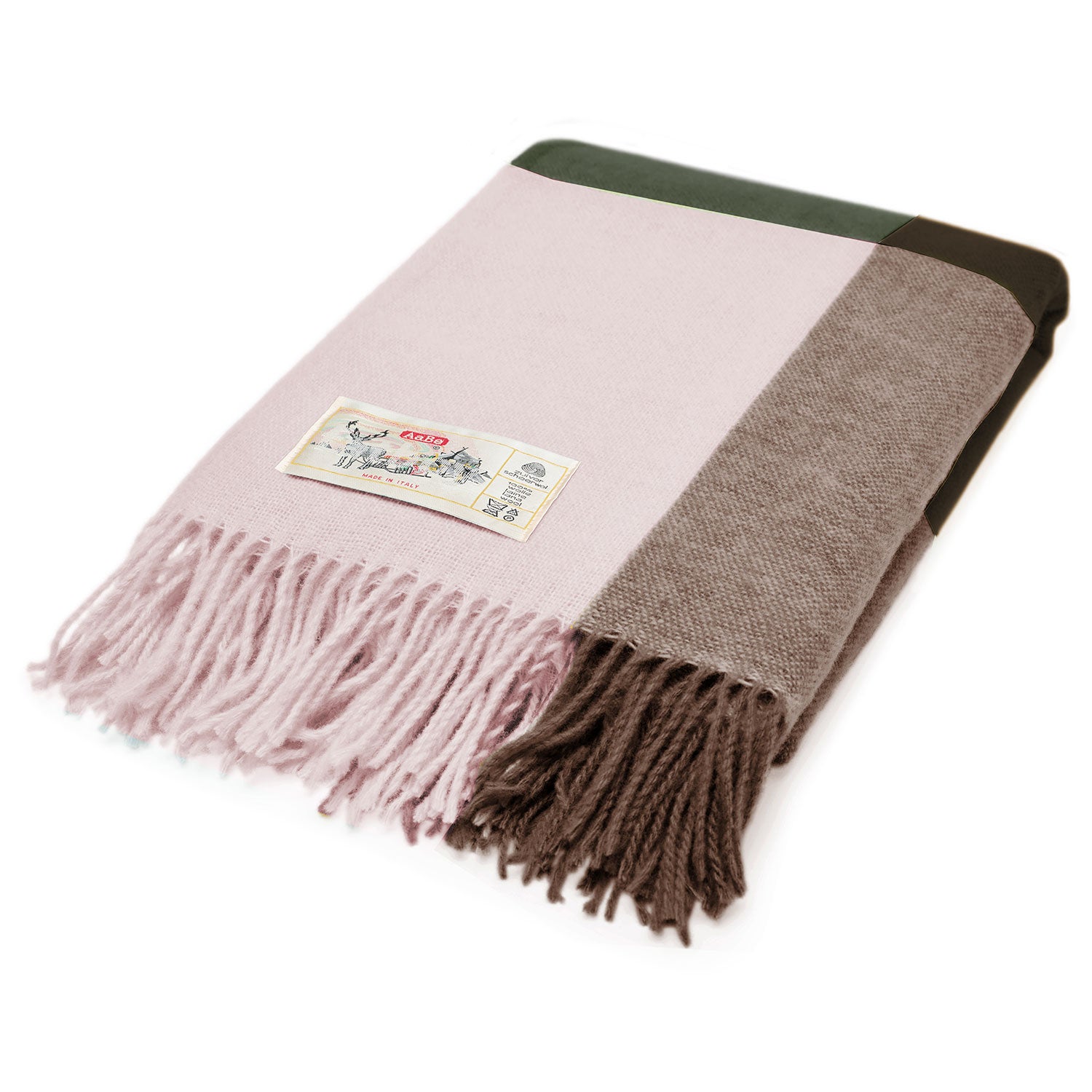 Colour blend blanket clementine