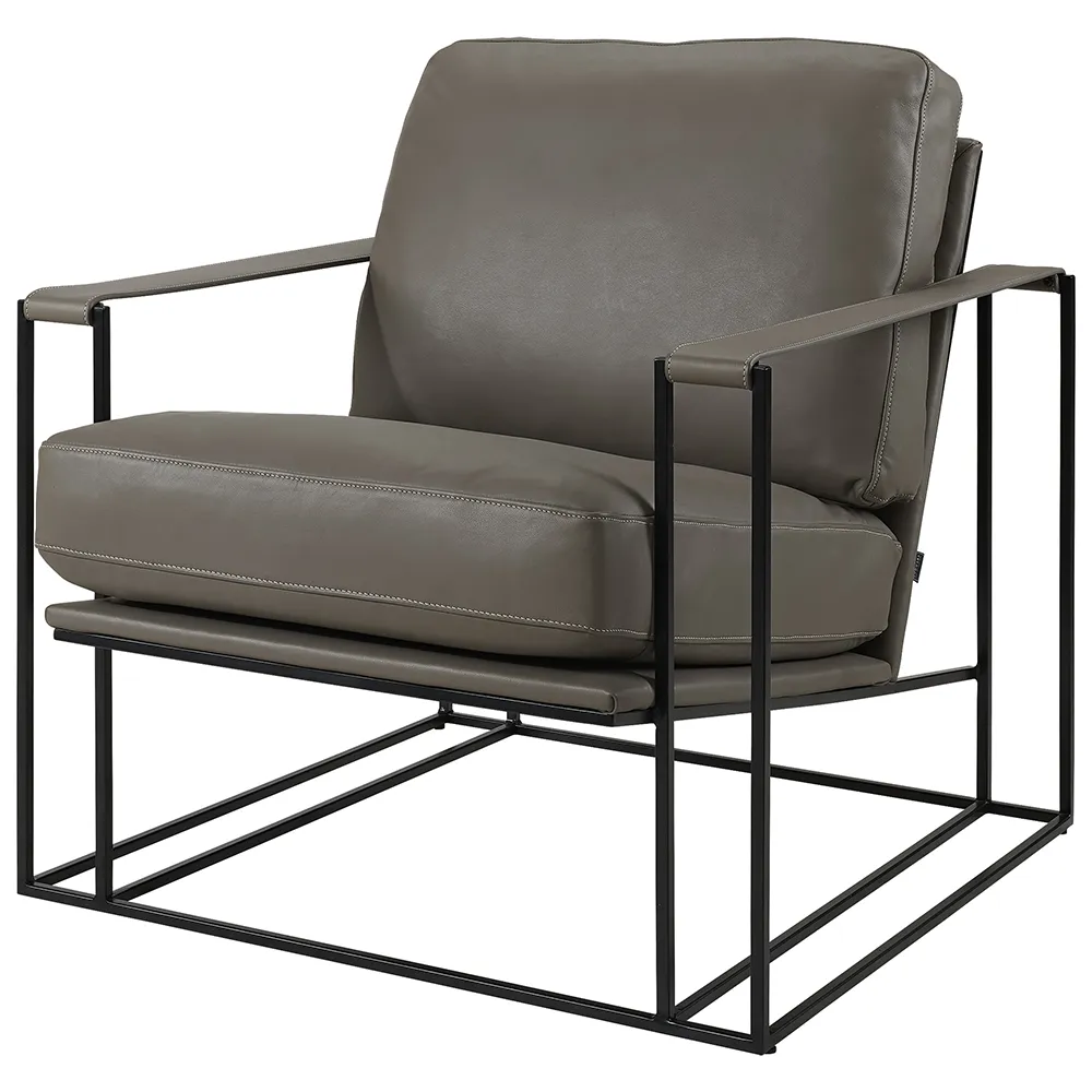 BELLAGIO nahkainen nojatuoli-Soft Taupe