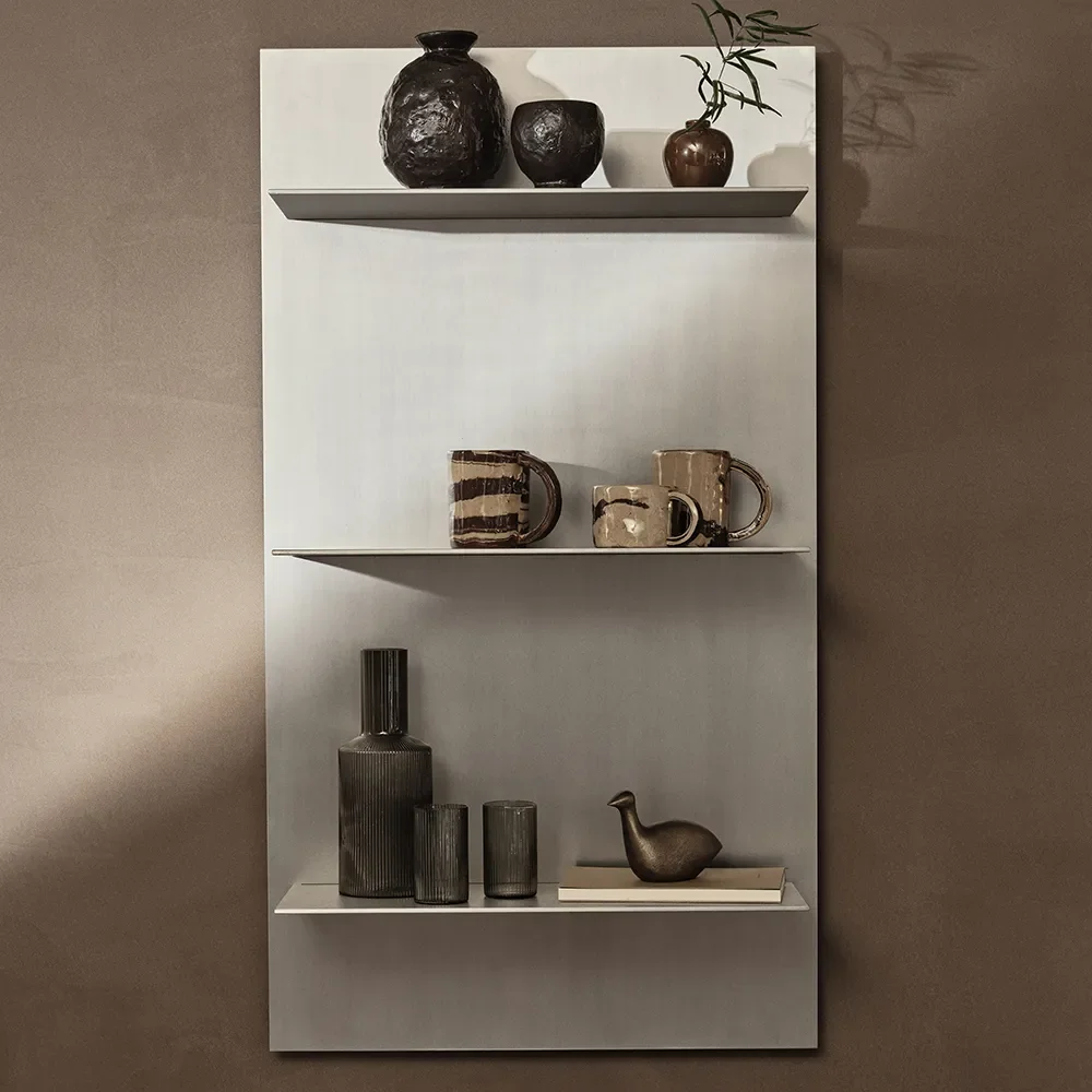 Seinä Hylly Lager Metallista Large