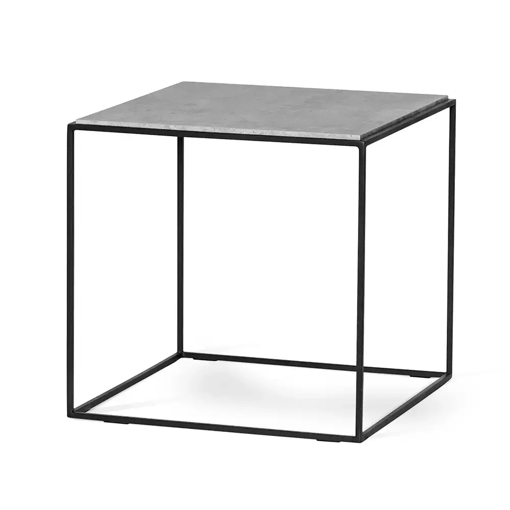 Lime sohvapöytä 50x50 cm betonilaminaatti